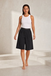 Bermuda ample à ceinture | Lounelle Paris