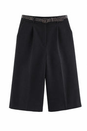 Bermuda ample à ceinture | Lounelle Paris