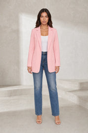 Blazer ajusté à col tailleur | Lounelle Paris