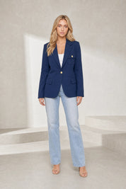 Blazer oversize double boutonné | Lounelle Paris