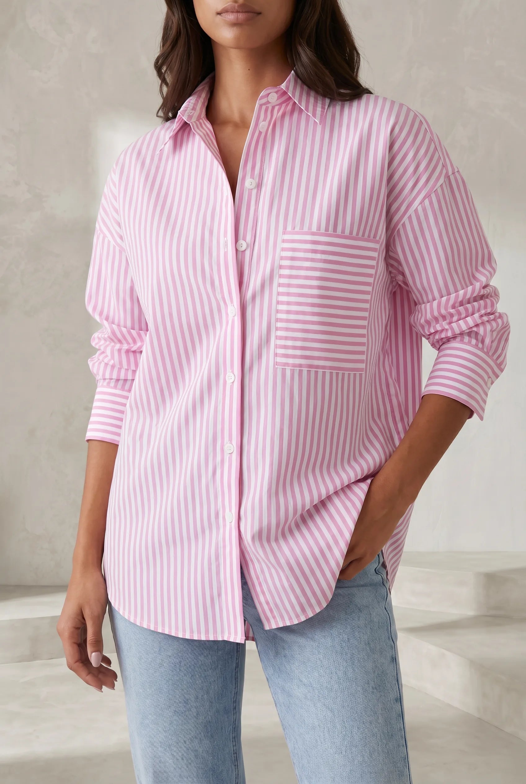 Chemise ample à rayures | Lounelle Paris