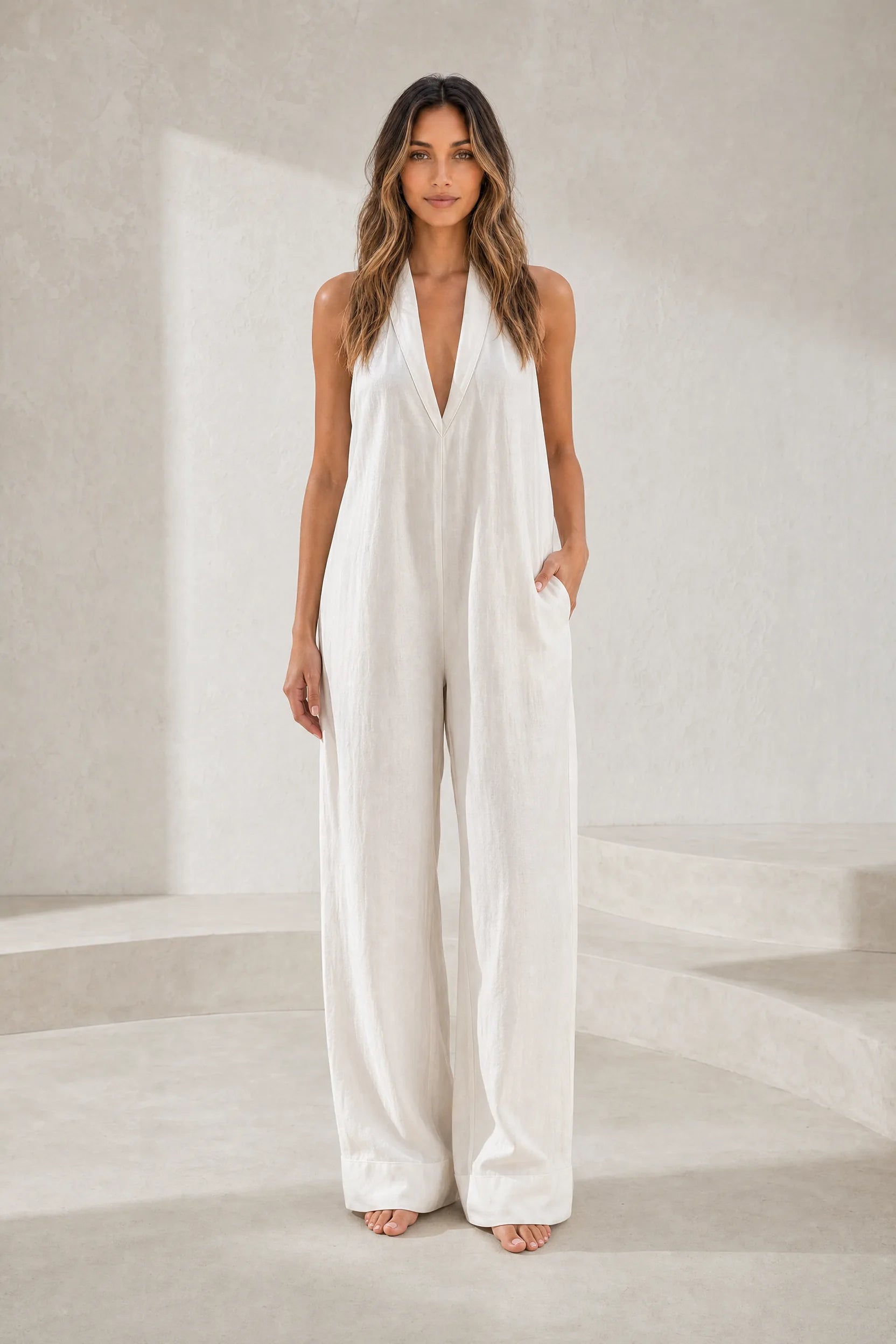 Combinaison ample col licou | Lounelle Paris