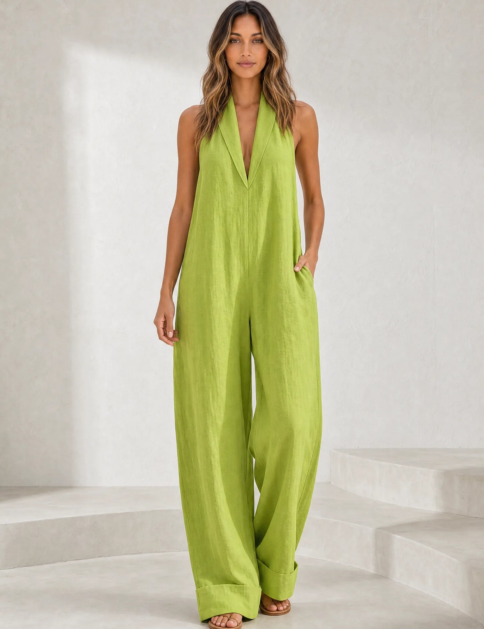 Combinaison ample col licou | Lounelle Paris