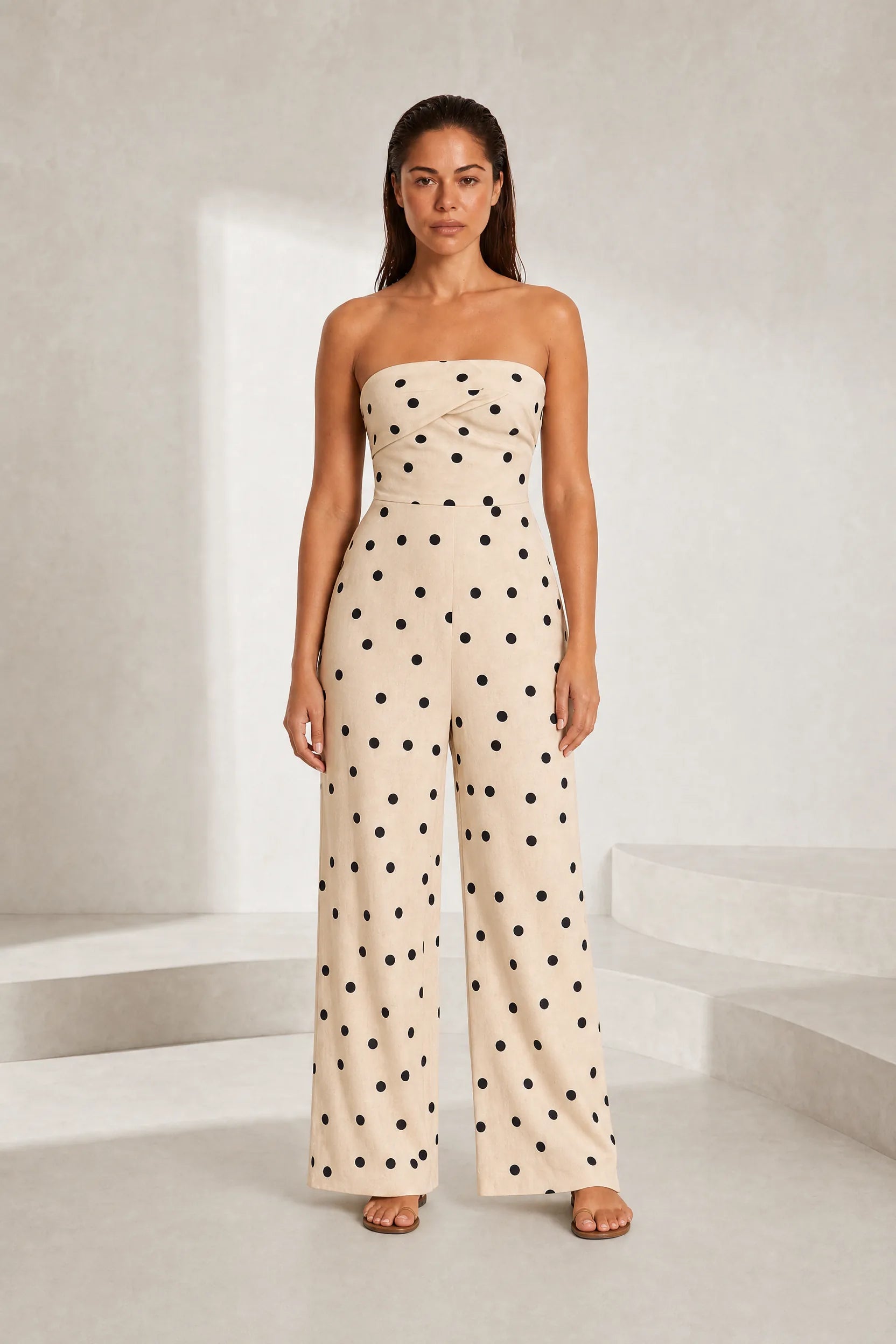 Combinaison bandeau à pois | Lounelle Paris