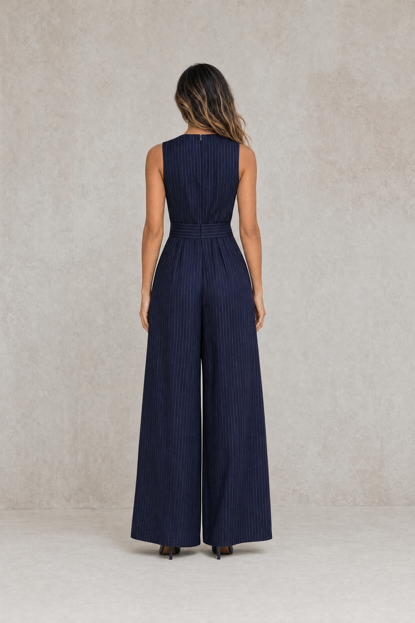 Combinaison rayée taille marquée | Lounelle Paris