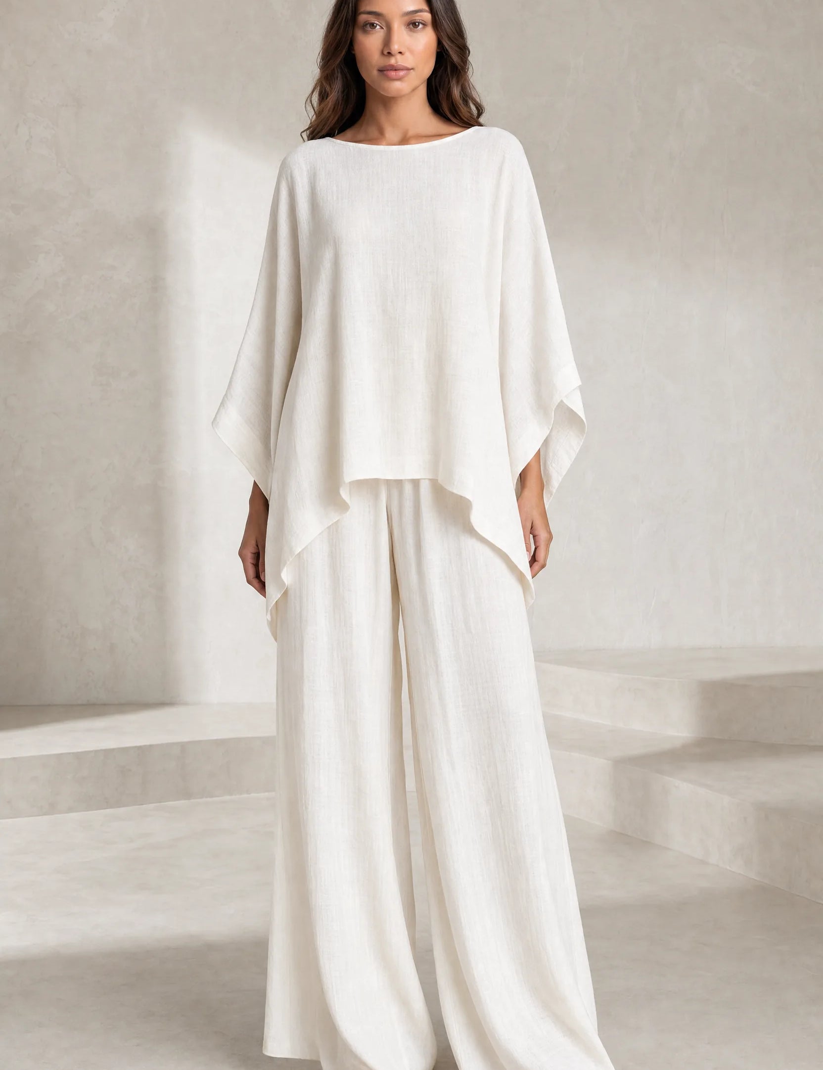 Ensemble ample col bateau | Lounelle Paris