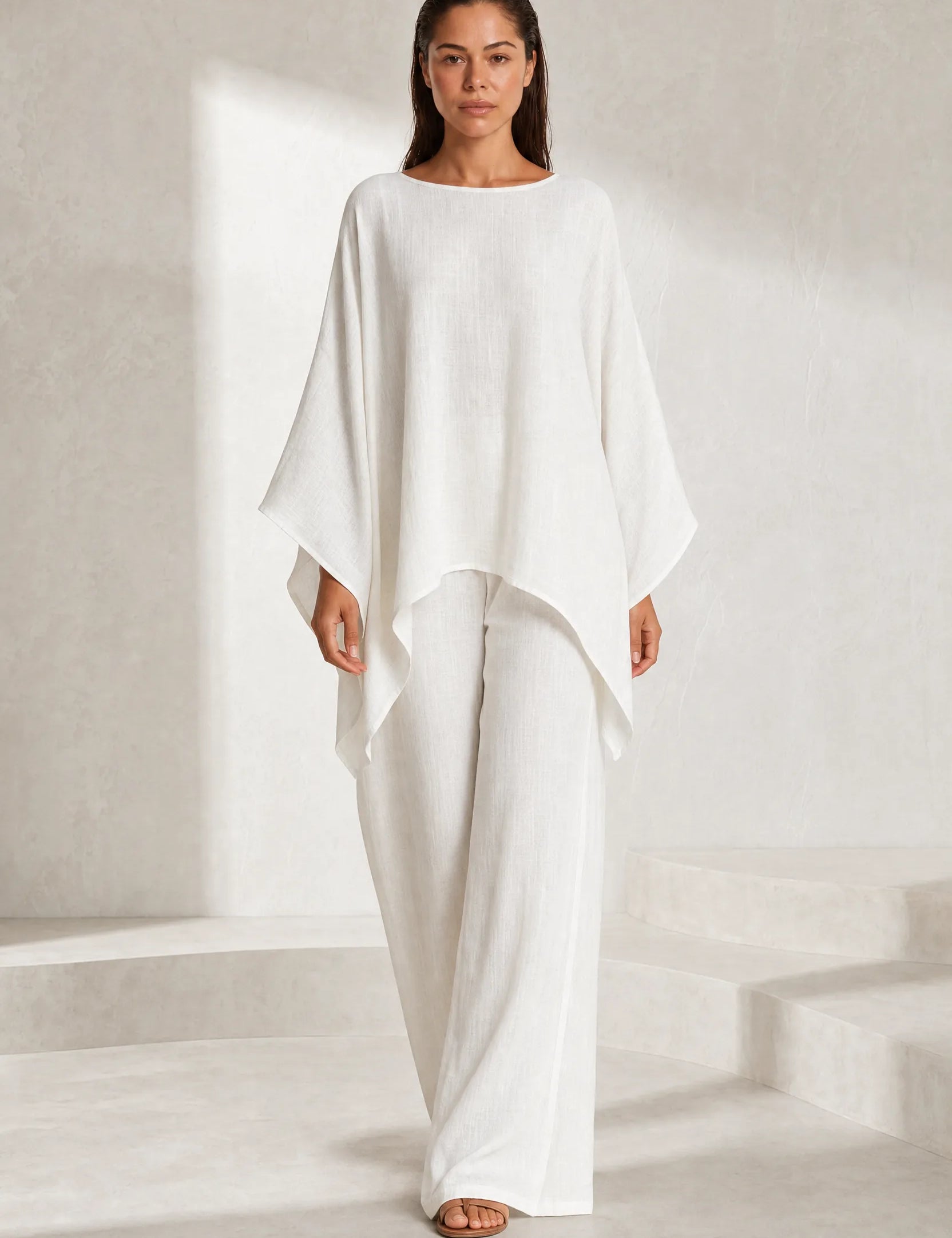 Ensemble ample encolure bateau | Lounelle Paris