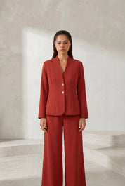 Ensemble blazer pantalon large | Lounelle Paris
