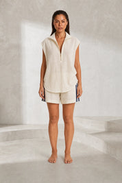 Ensemble short ample col zippé | Lounelle Paris