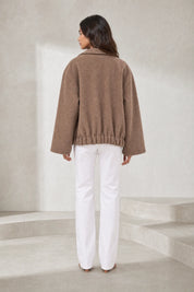 Manteau court ample à boutons | Lounelle Paris