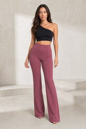 Pantalon taille haute micro-évasé | Lounelle Paris