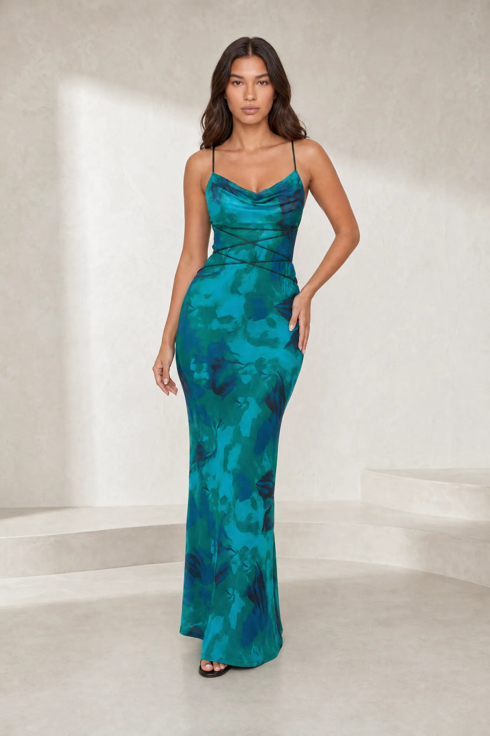 Robe florale dos nu | Lounelle Paris
