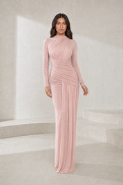 Robe longue drapée | Lounelle Paris