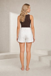 Short bermuda ample taille haute | Lounelle Paris