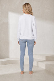 Sweat ample col V croisé | Lounelle Paris